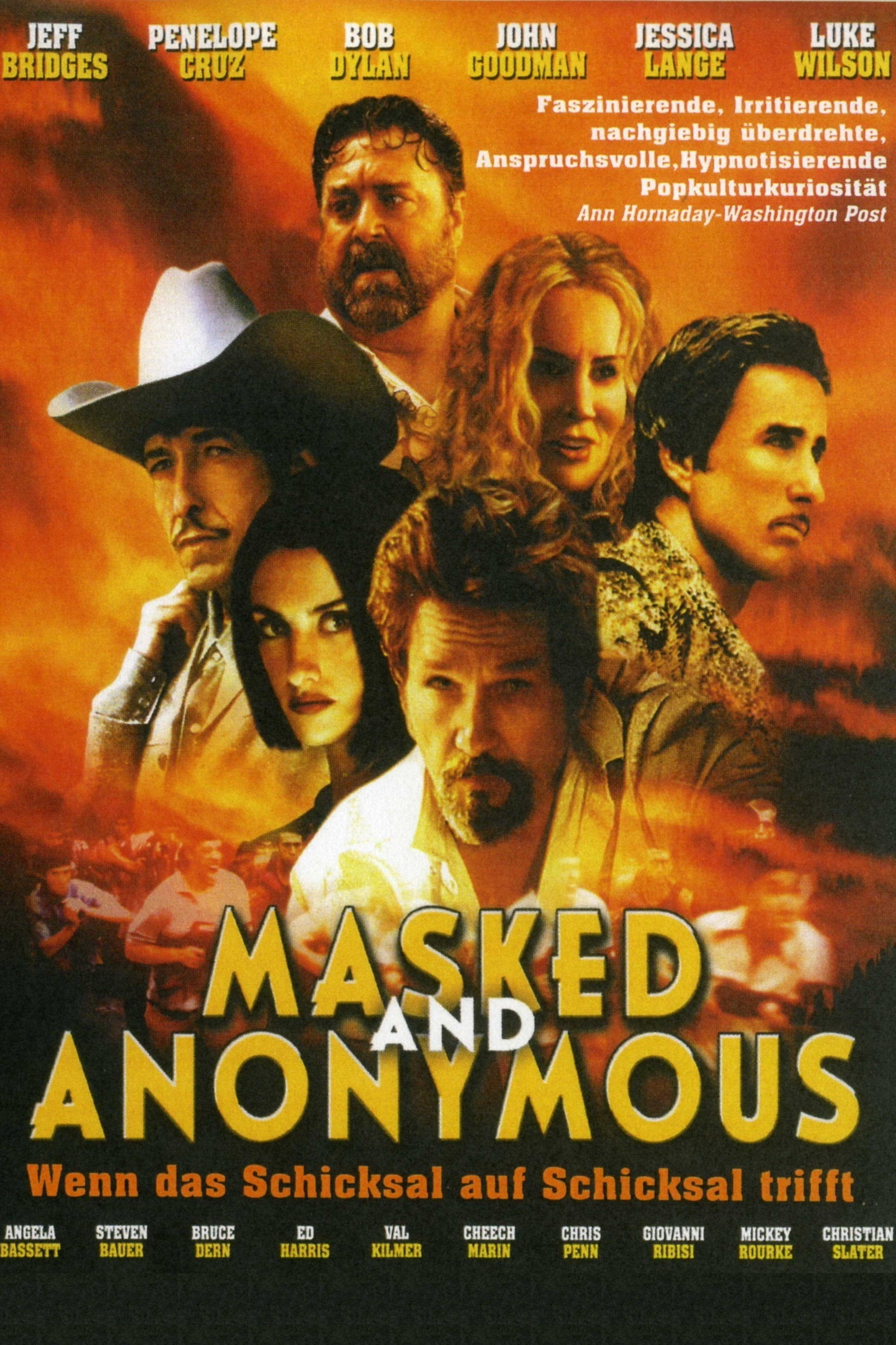 Plakat von "Masked and Anonymous"