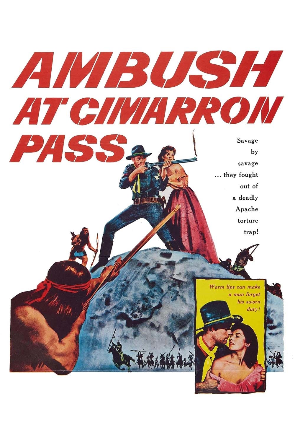 Plakat von "Ambush at Cimarron Pass"