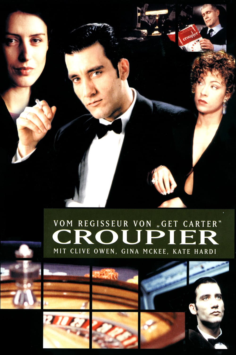 Plakat von "Der Croupier - Das tödliche Spiel mit dem Glück"