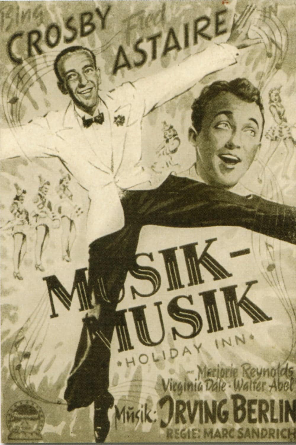 Plakat von "Musik, Musik"