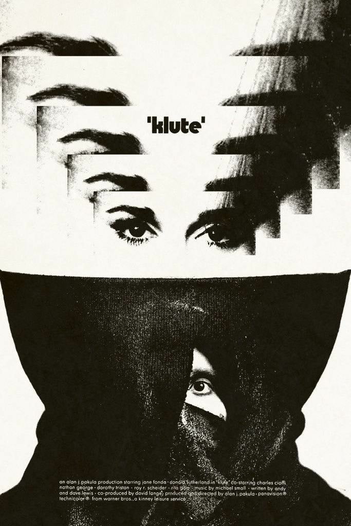 Plakat von "Klute"