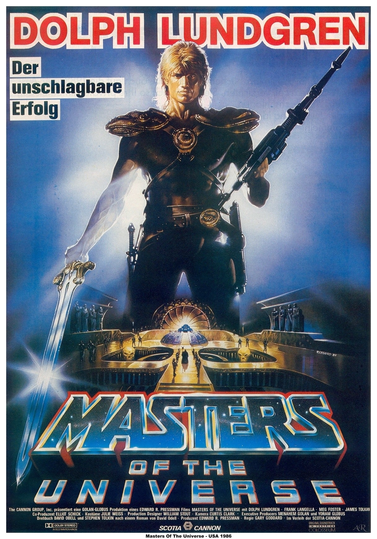 Plakat von "Masters of the Universe"