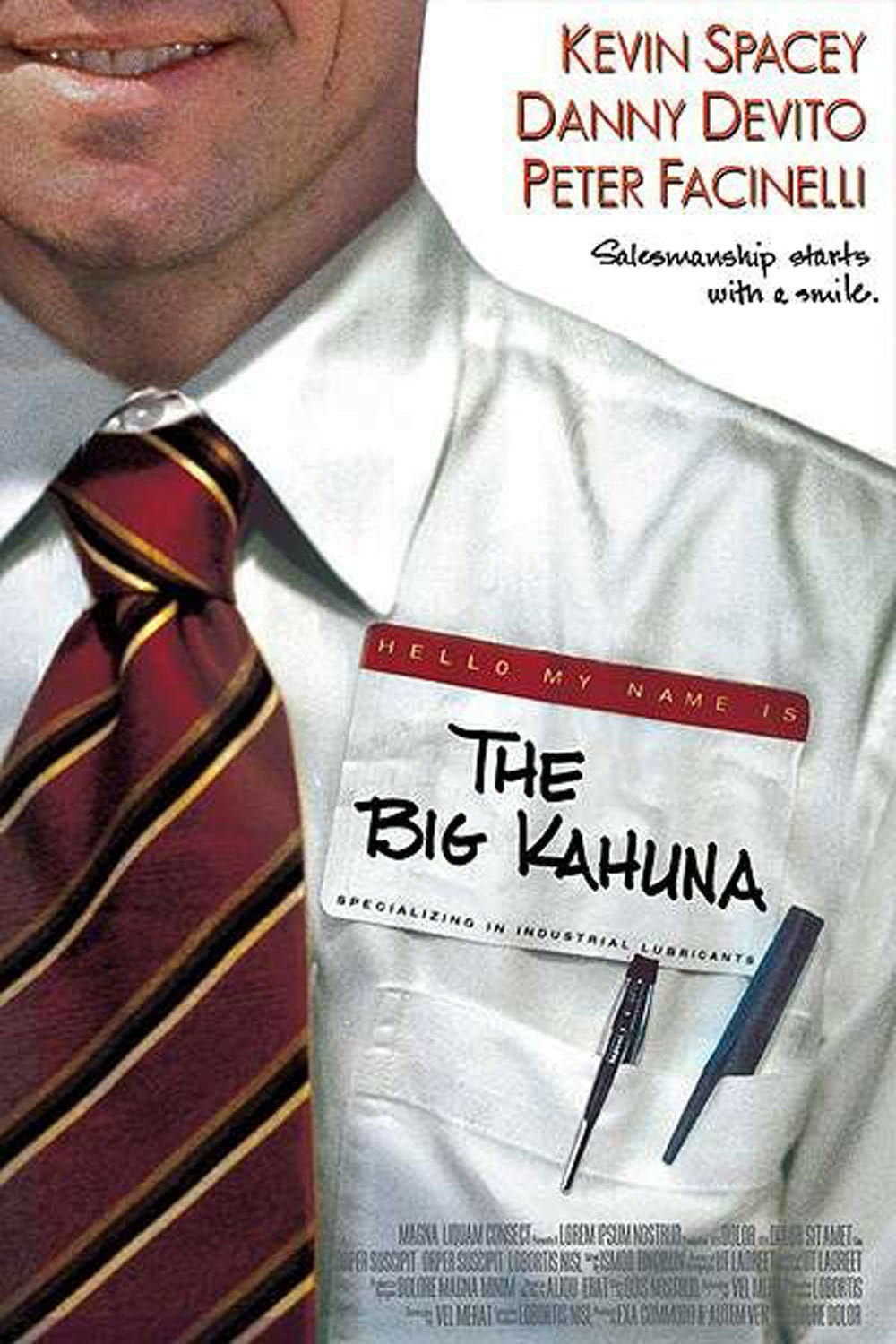 Plakat von "The Big Kahuna - Ein dicker Fisch"