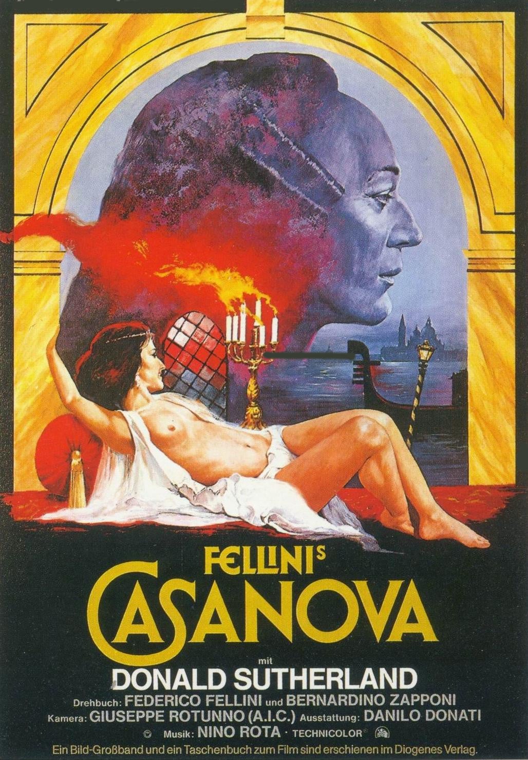 Plakat von "Fellinis Casanova"