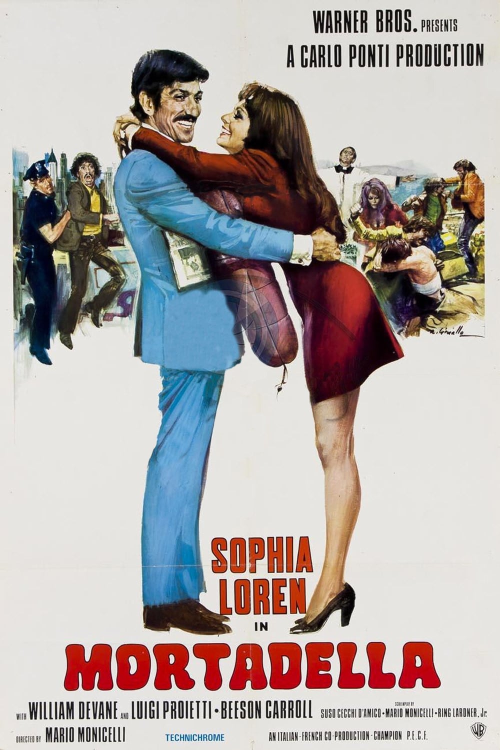 Plakat von "La mortadella"