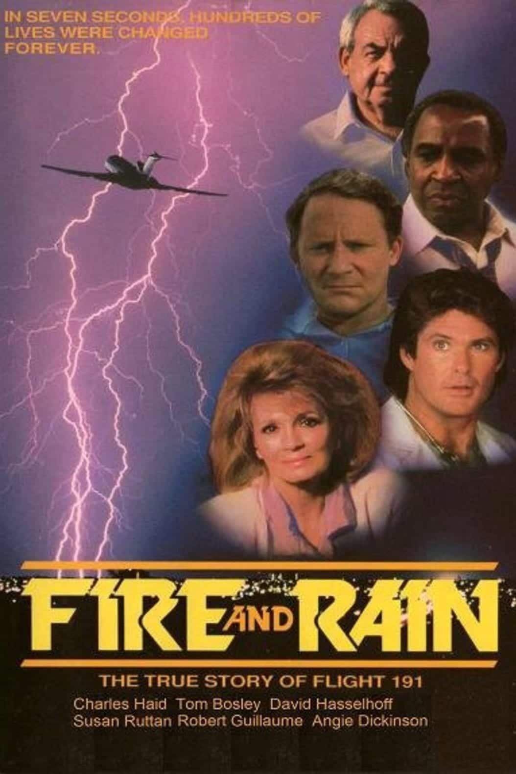Plakat von "Fire and Rain"