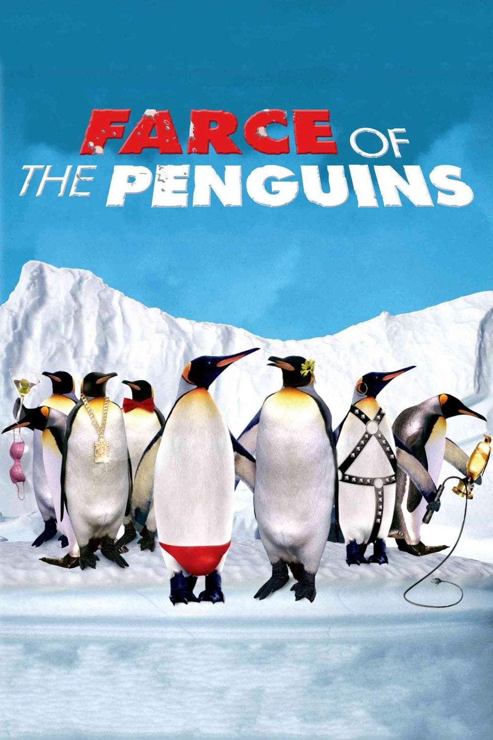 Plakat von "Die verrückte Reise der Pinguine"