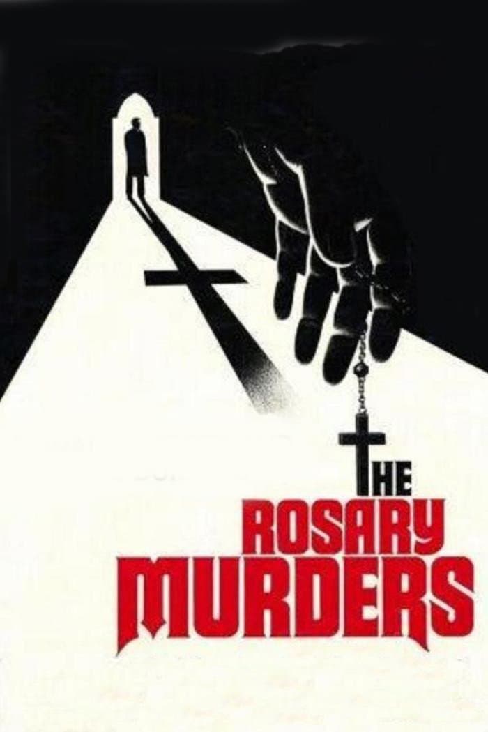 Plakat von "Der Mörder mit dem Rosenkranz"