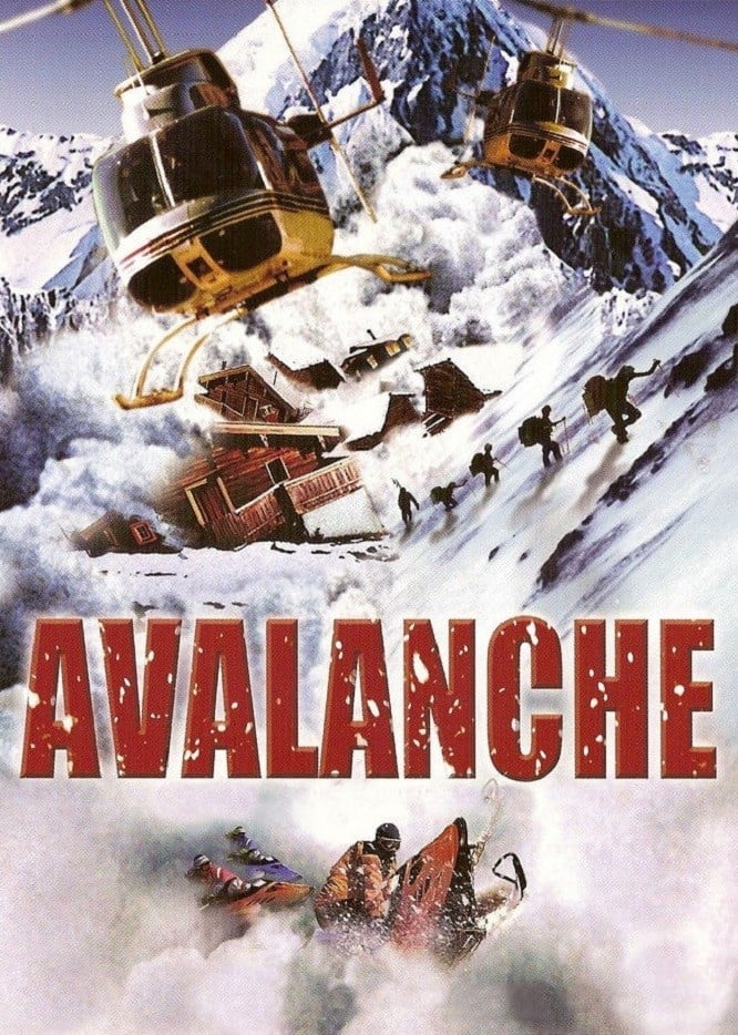 Plakat von "Avalanche – Geisel im Schnee"
