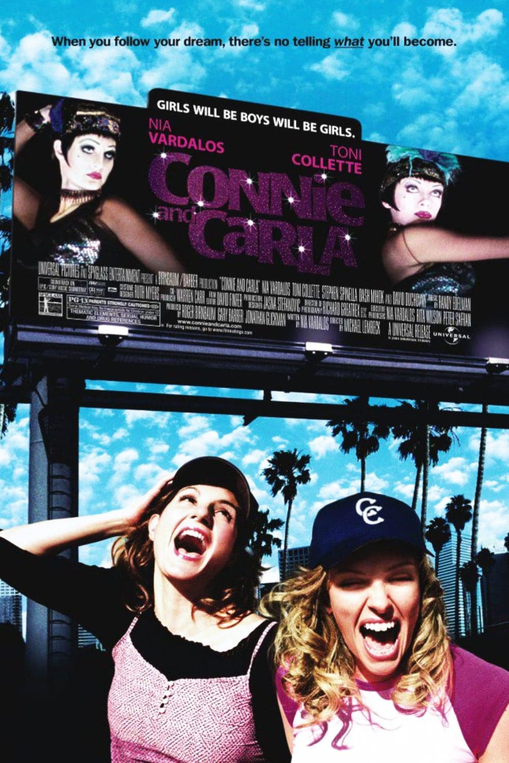 Plakat von "Connie und Carla"