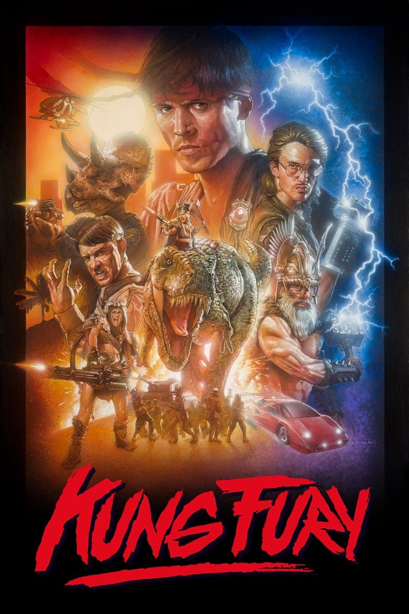 Plakat von "Kung Fury"