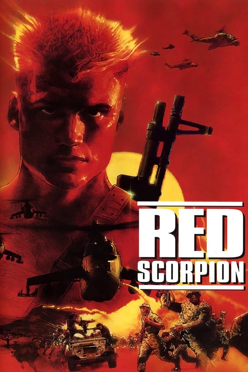 Plakat von "Red Scorpion"