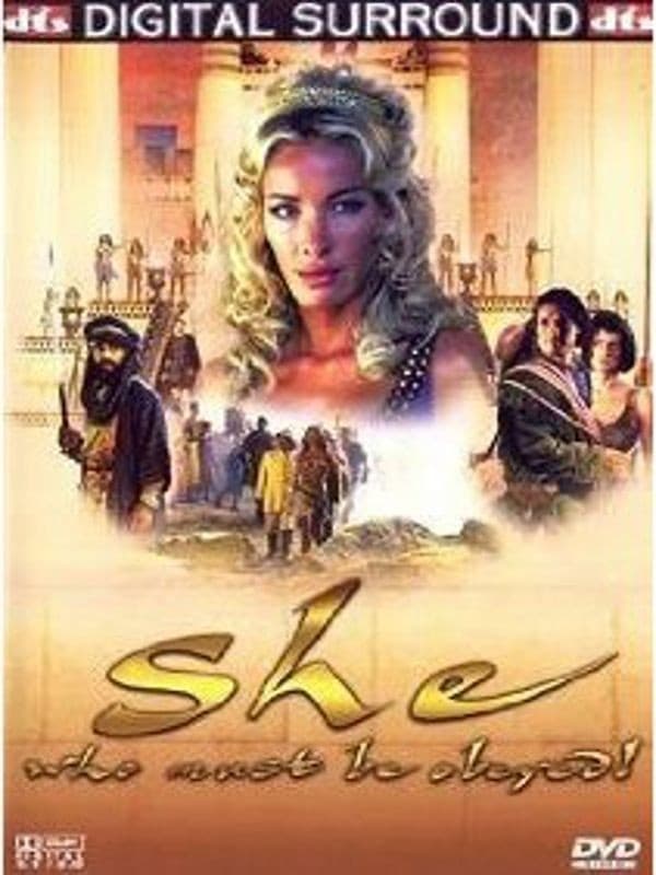 Plakat von "She - Herrscherin der Wüste"