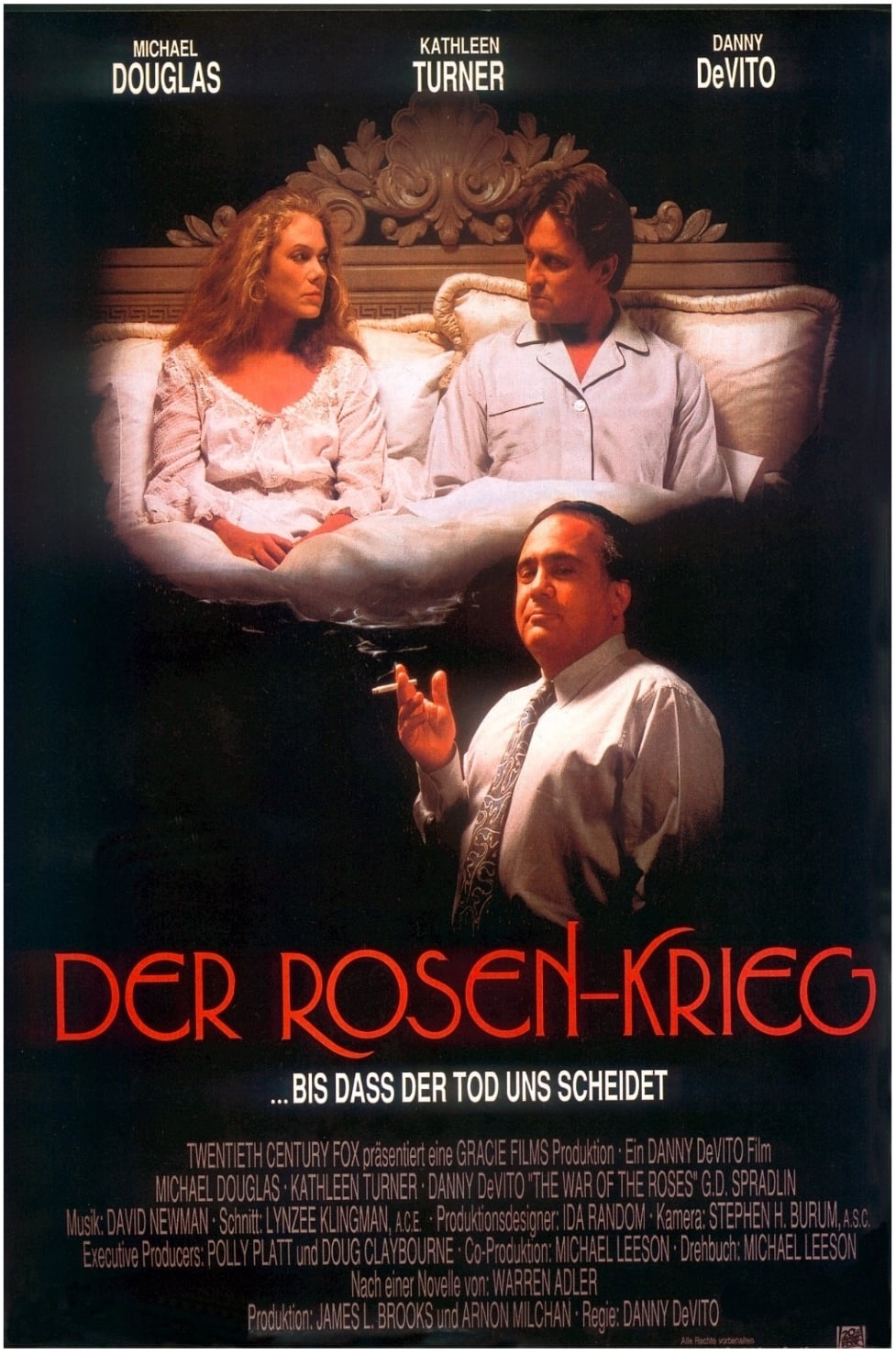 Plakat von "Der Rosenkrieg"