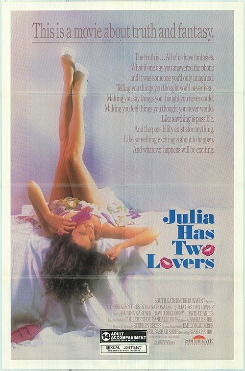 Plakat von "Julia hat zwei Liebhaber"