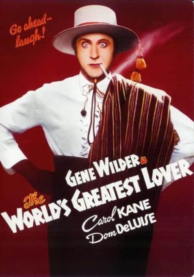 Plakat von "Der größte Liebhaber der Welt"