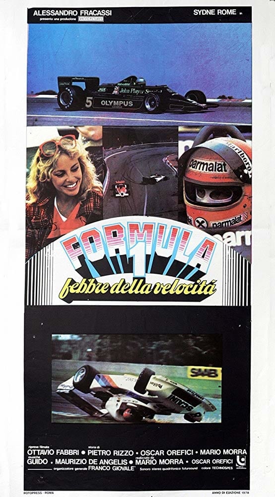 Plakat von "Formula 1 - Febbre della velocità"