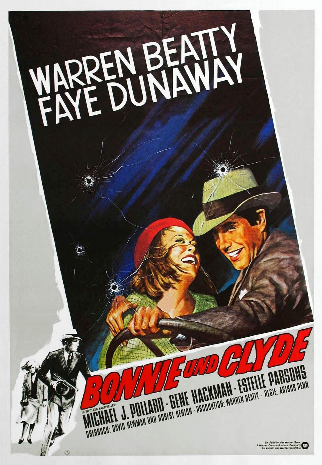 Plakat von "Bonnie und Clyde"