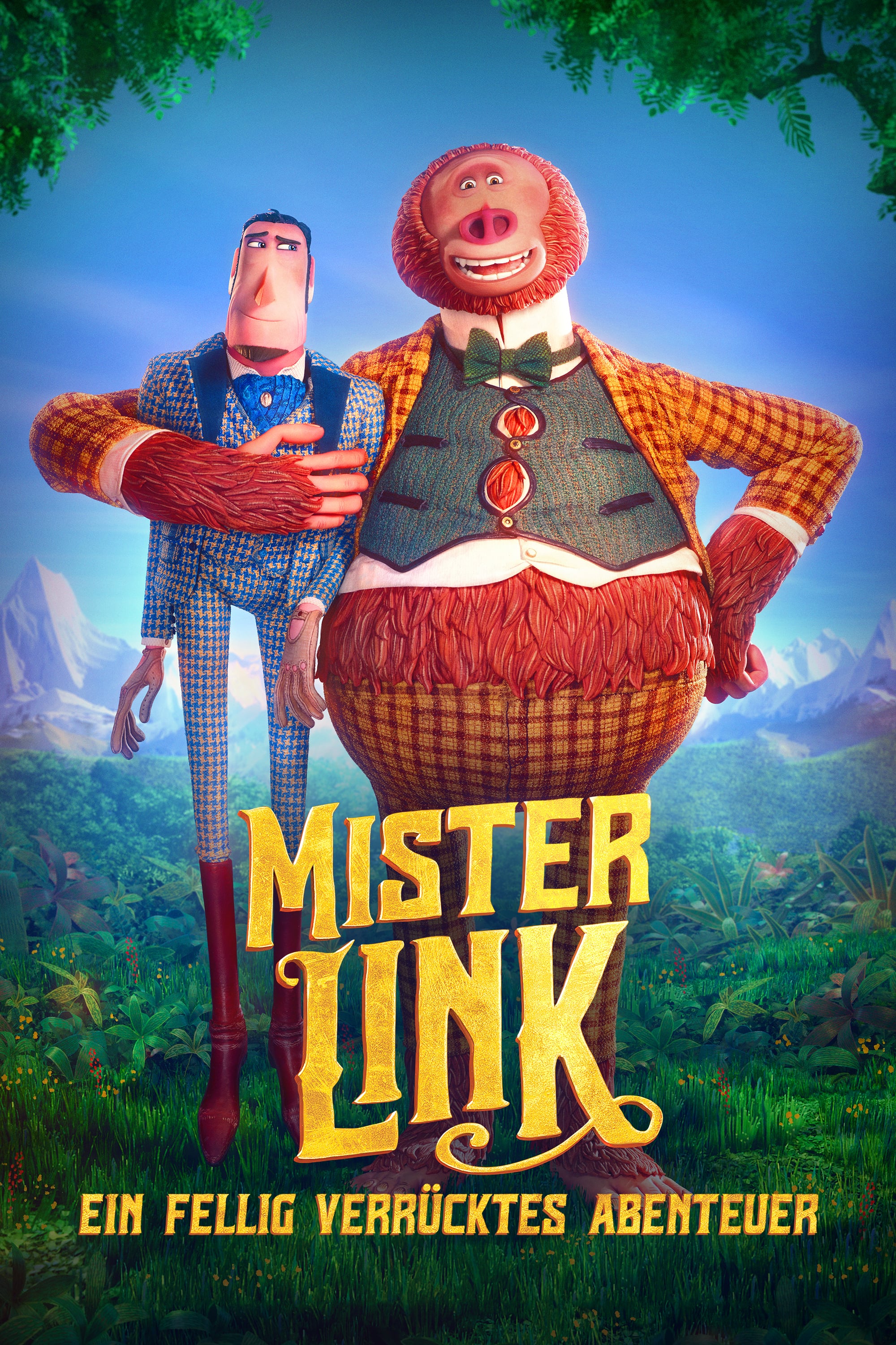 Plakat von "Mister Link - Ein fellig verrücktes Abenteuer"