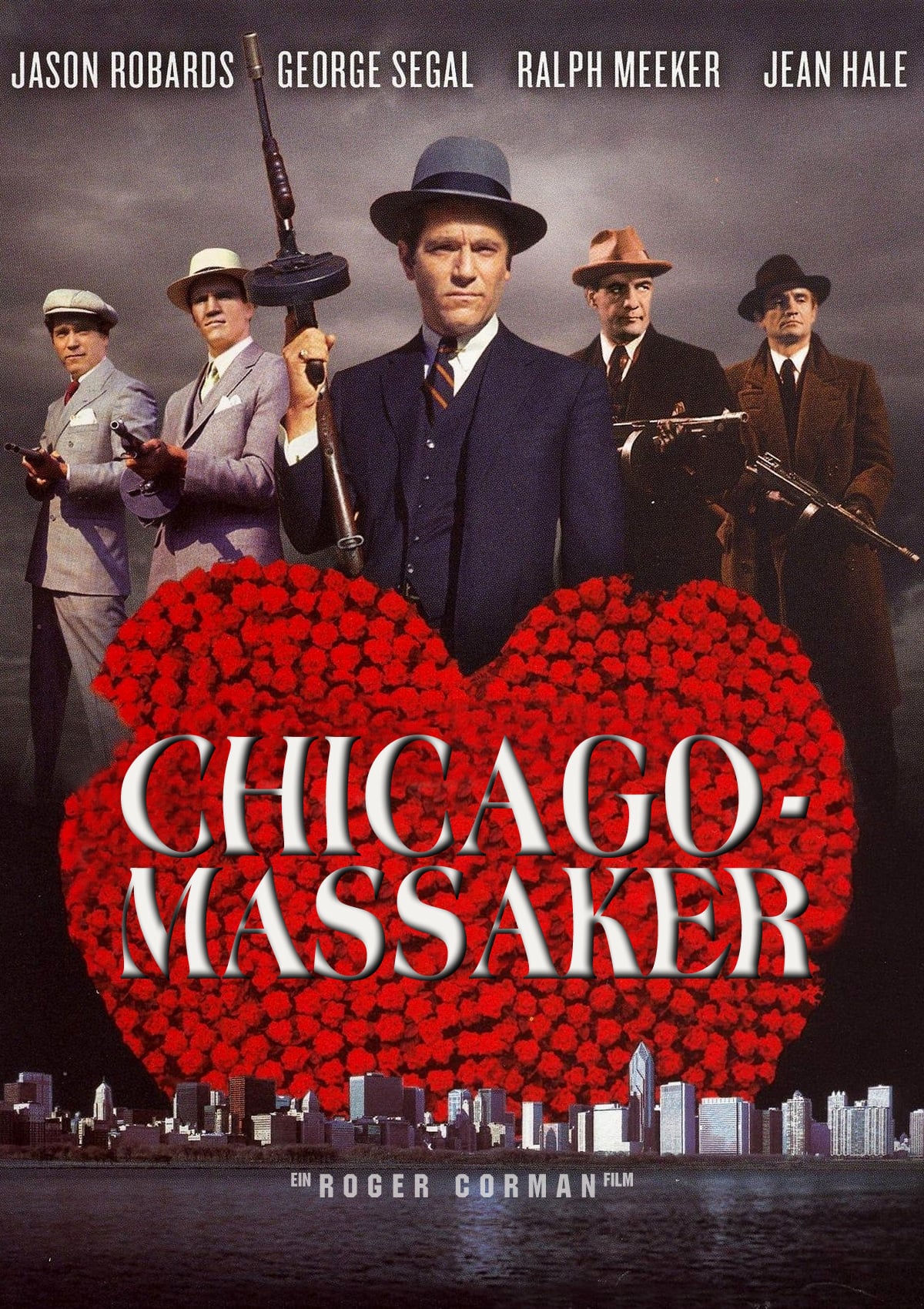 Plakat von "Chicago-Massaker"