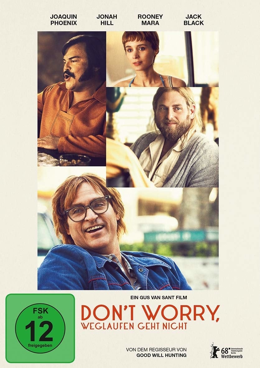 Plakat von "Don’t Worry, weglaufen geht nicht"