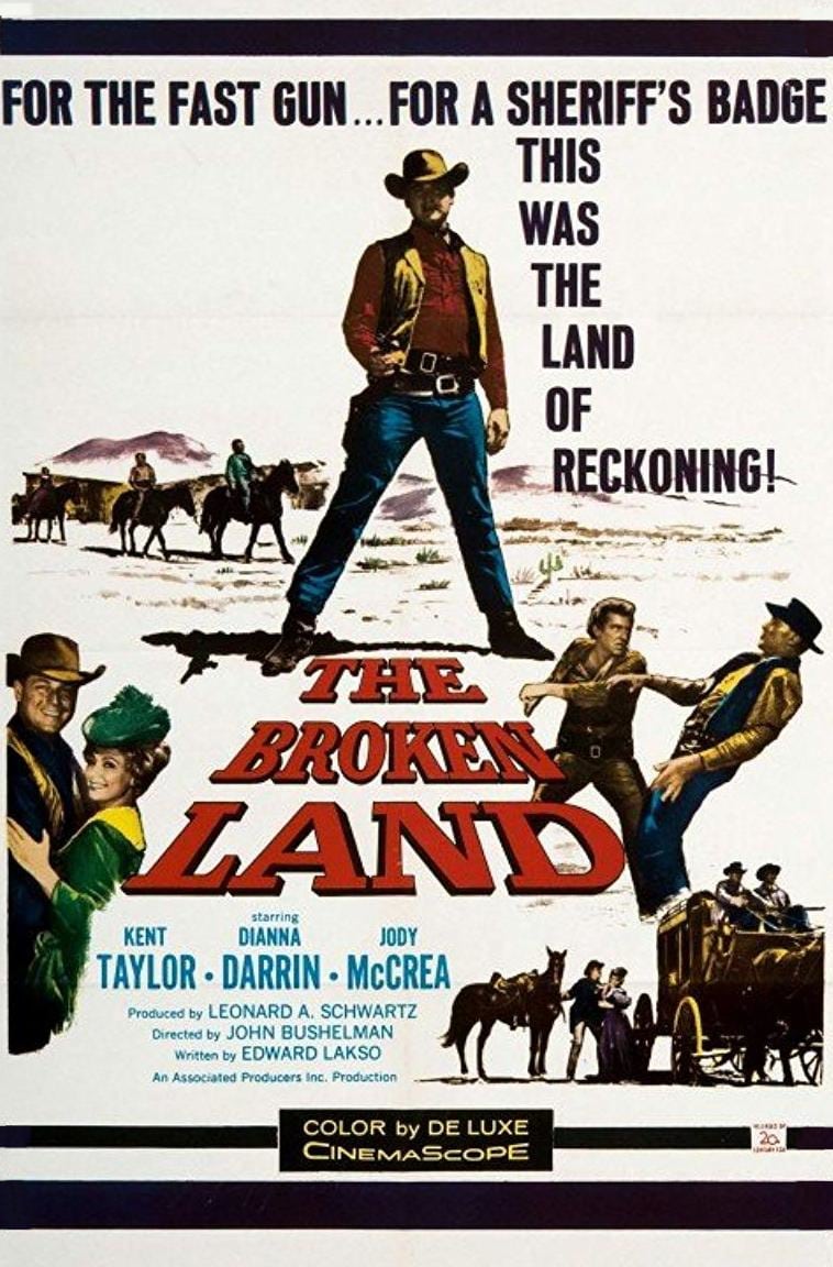 Plakat von "The Broken Land"
