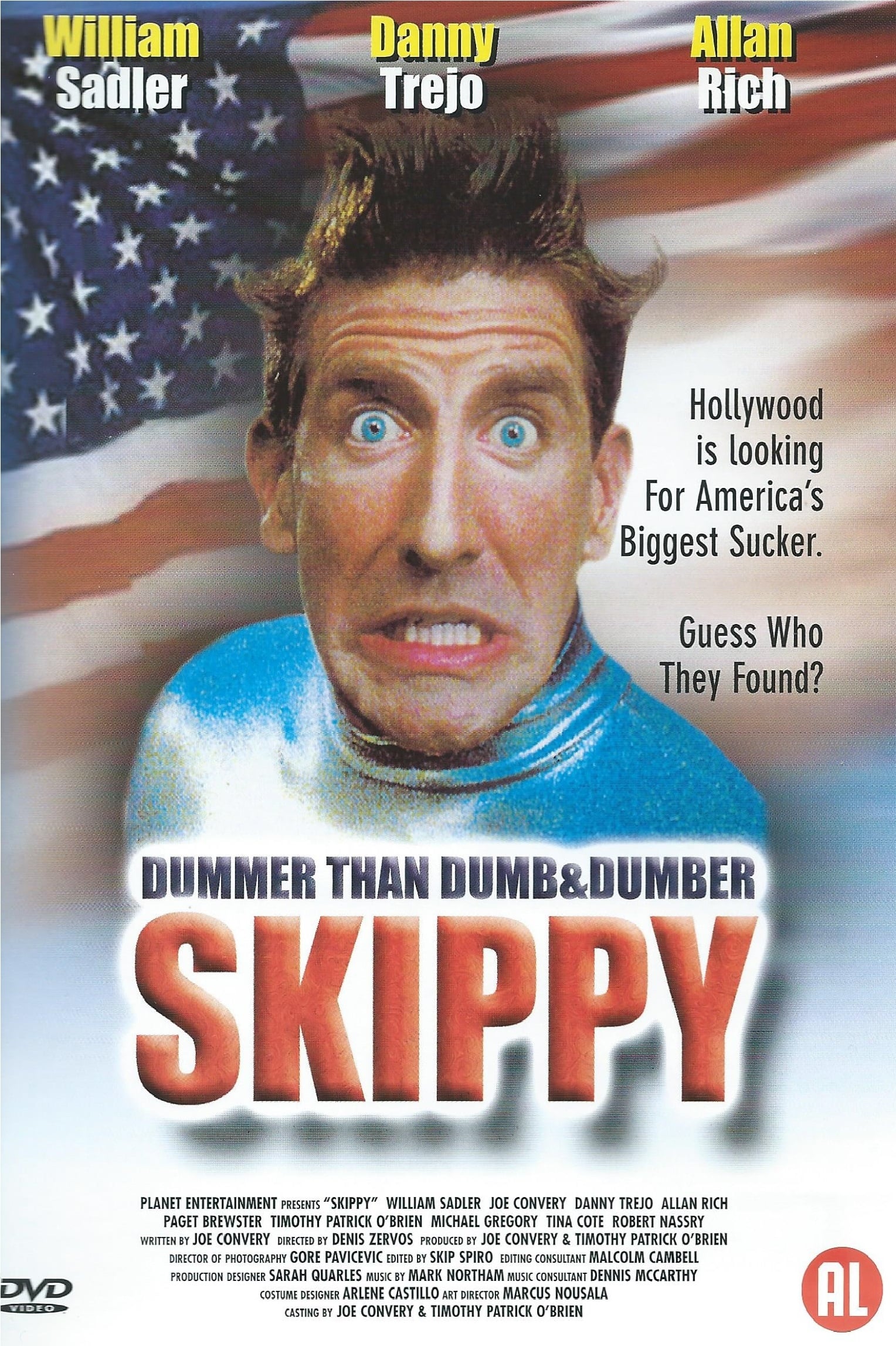 Plakat von "Skippy - Dummer than Dumb & Dumber"