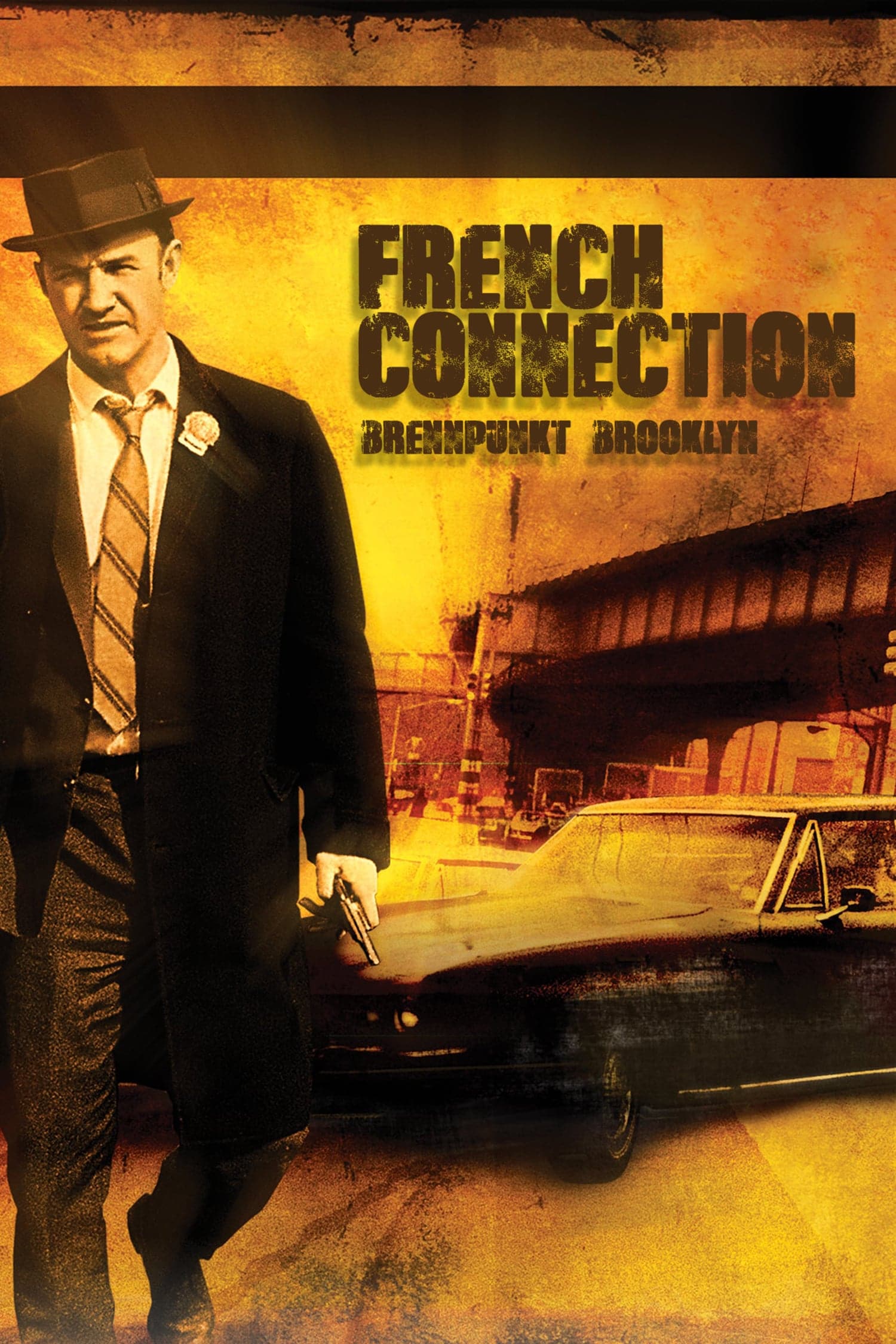 Plakat von "French Connection - Brennpunkt Brooklyn"
