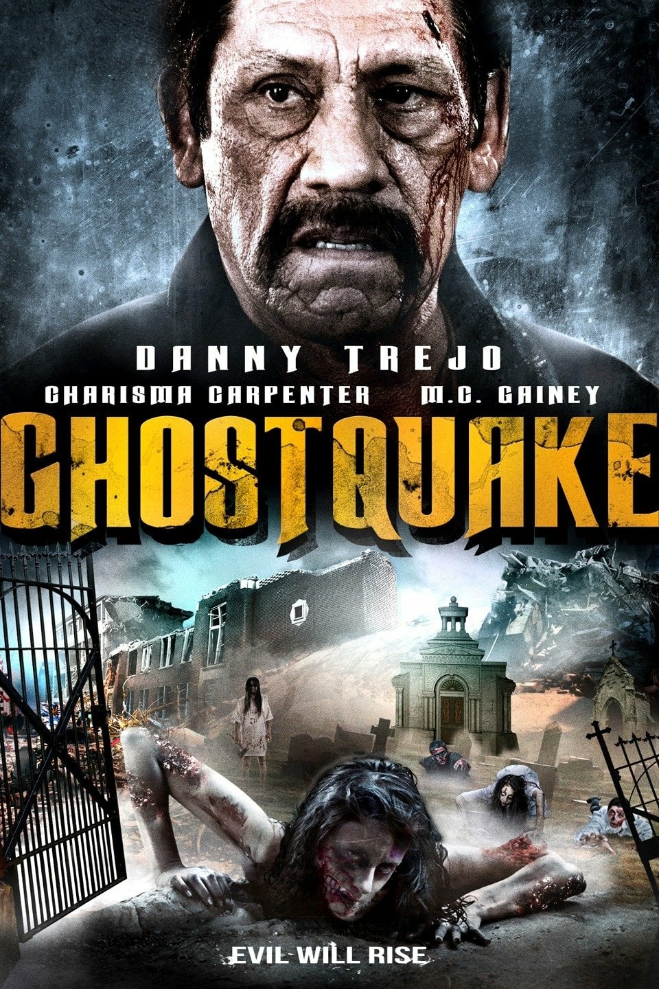 Plakat von "Ghostquake - Das Grauen aus der Tiefe"