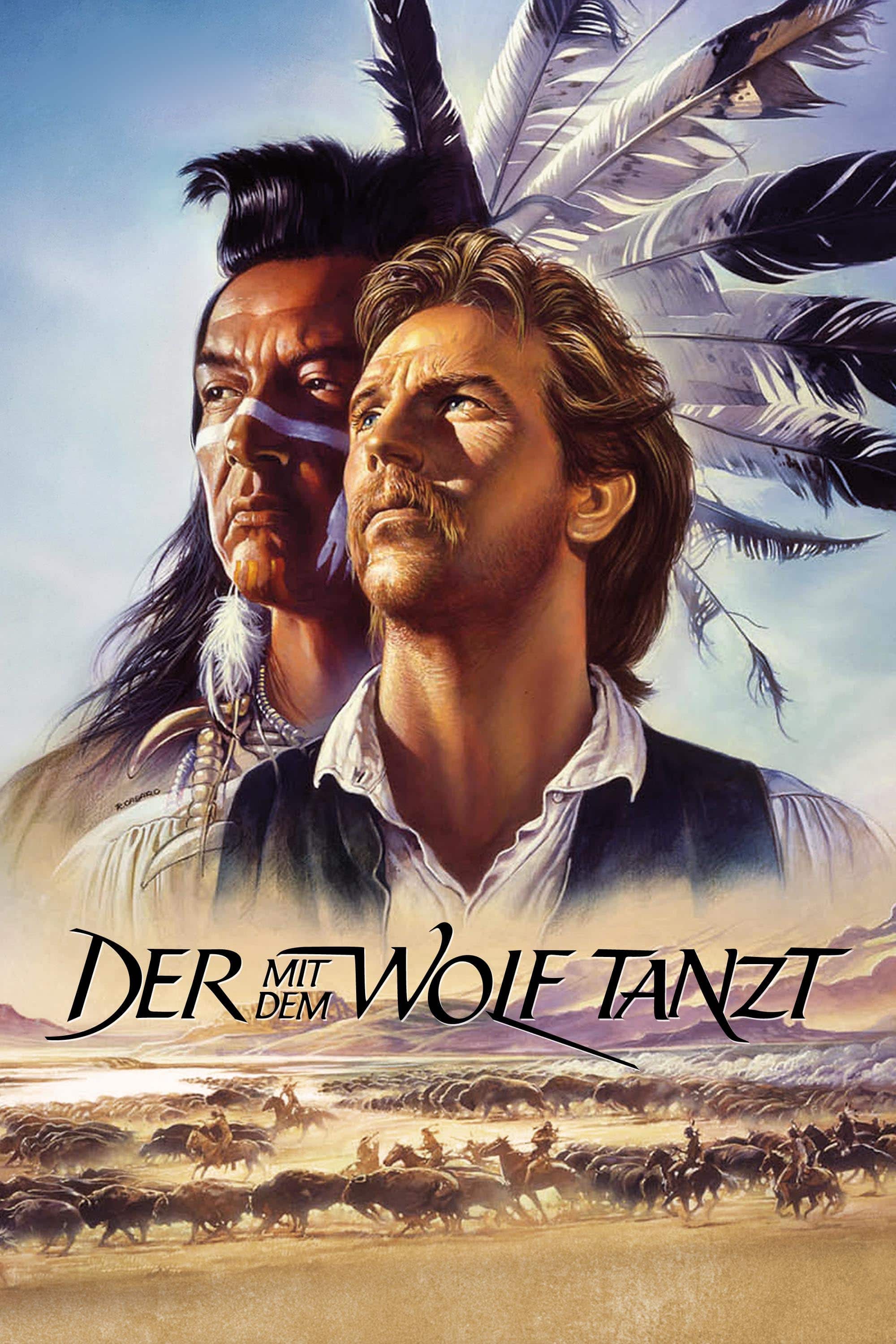 Plakat von "Der mit dem Wolf tanzt"