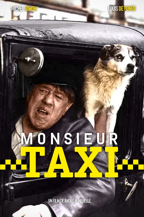 Plakat von "Monsieur Taxi"