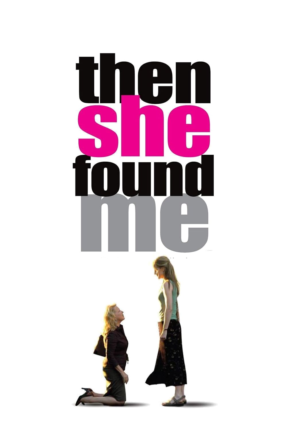 Plakat von "Als sie mich fand"