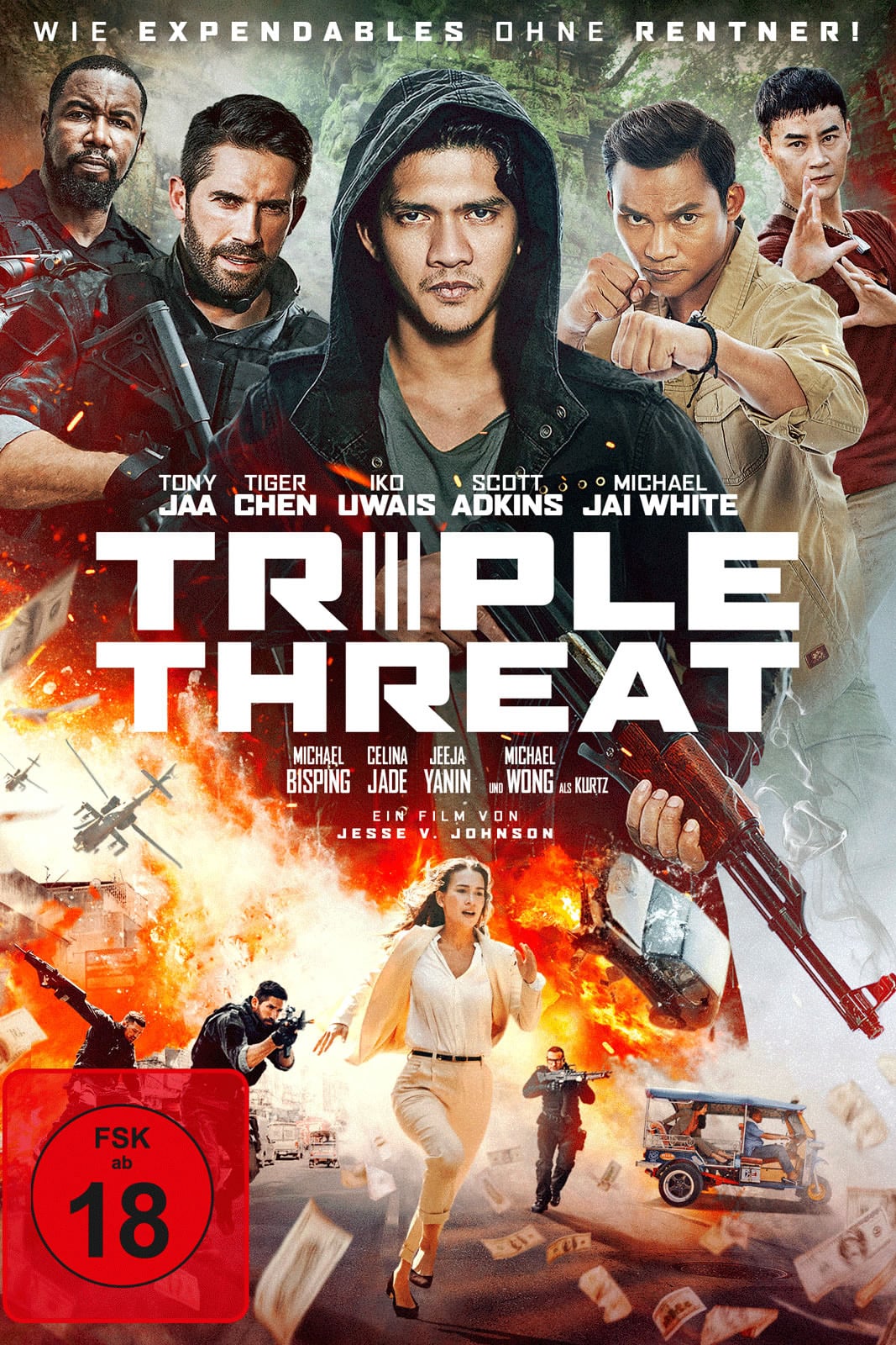 Plakat von "Triple Threat"