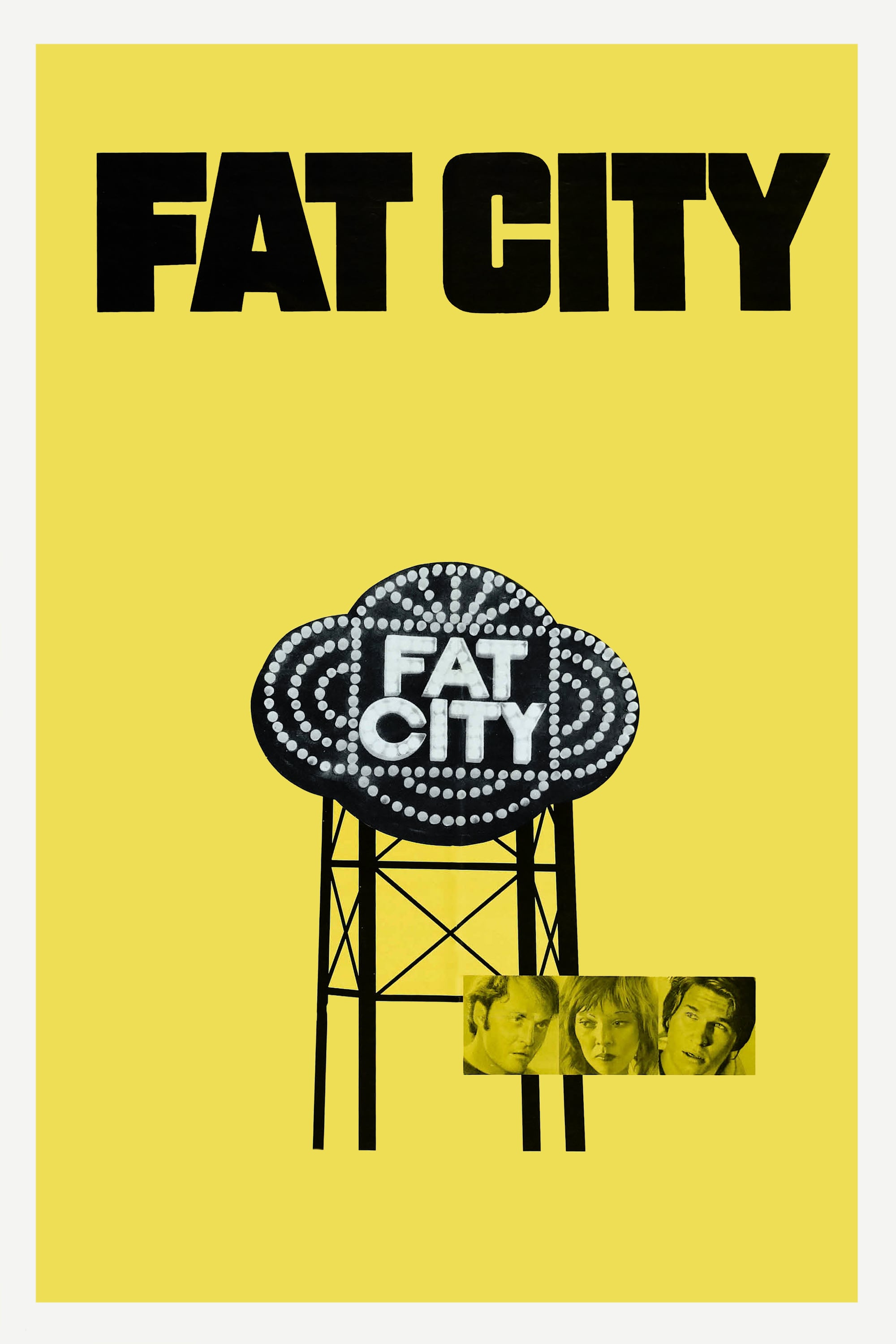 Plakat von "Fat City"