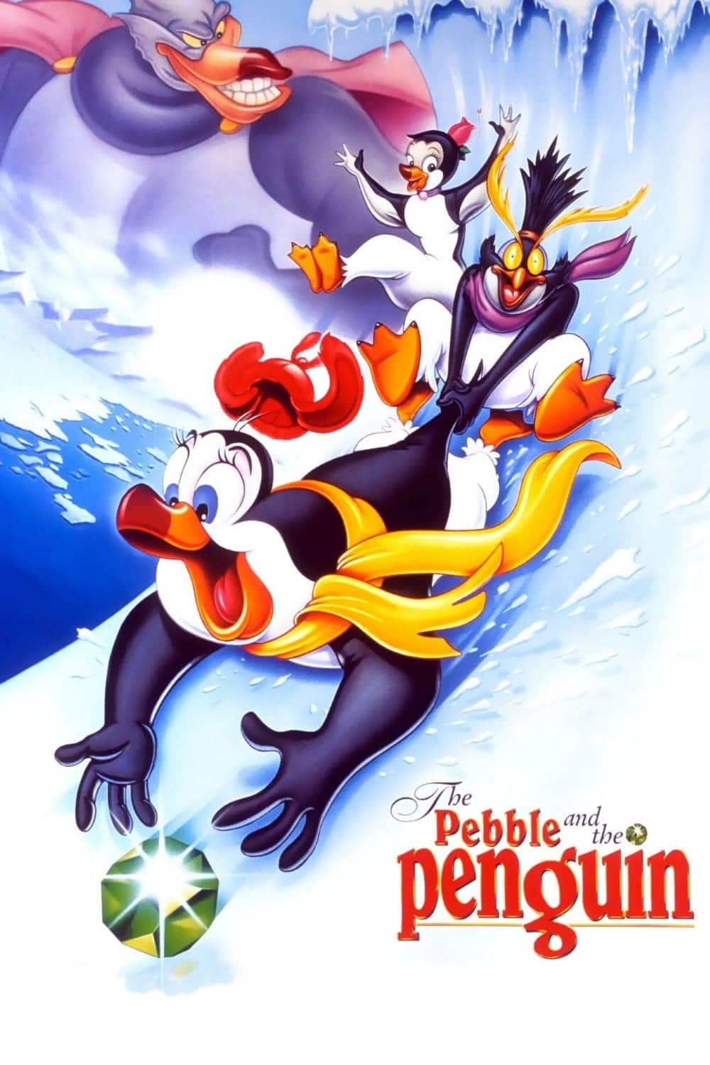 Plakat von "Hubi, der Pinguin"