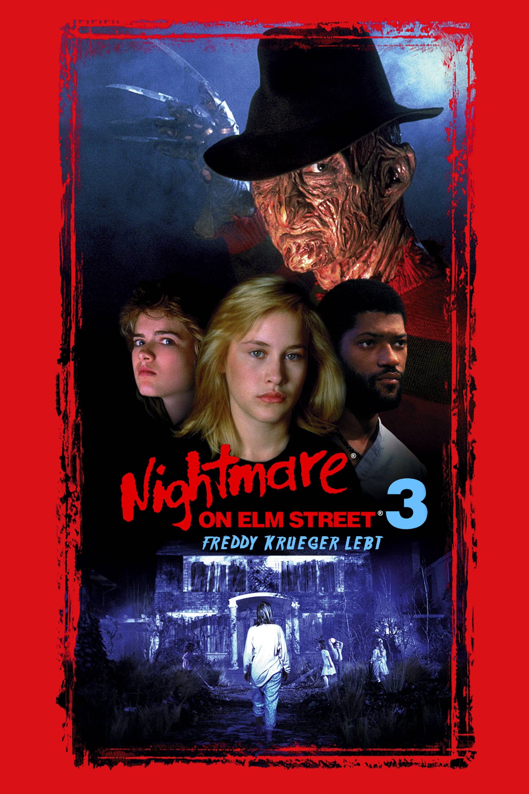 Plakat von "Nightmare III - Freddy Krueger lebt"