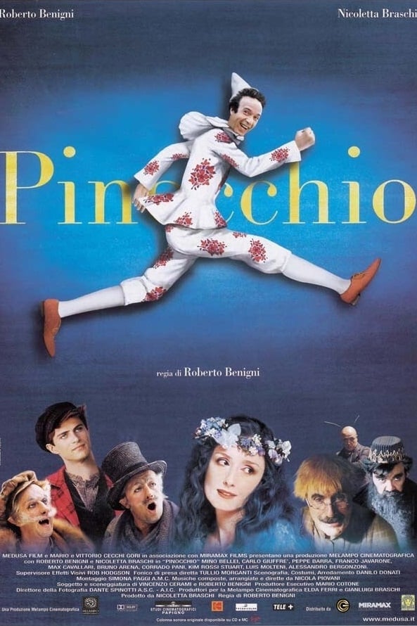 Plakat von "Roberto Benigni's Pinocchio"