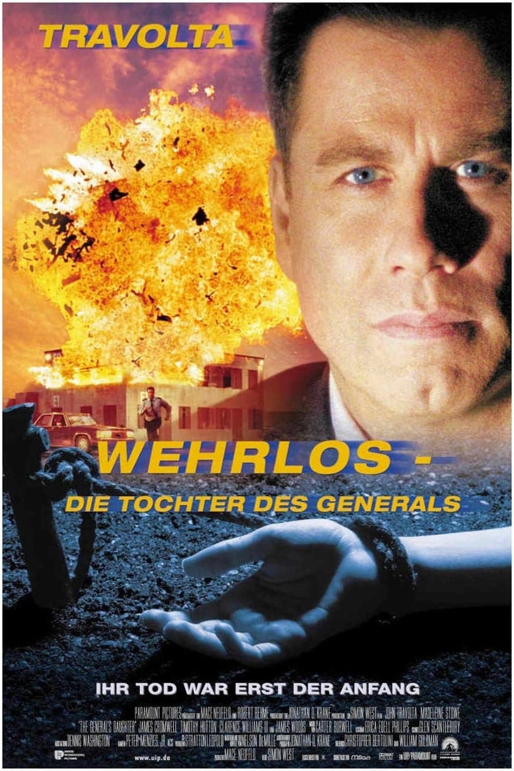 Plakat von "Wehrlos - Die Tochter des Generals"