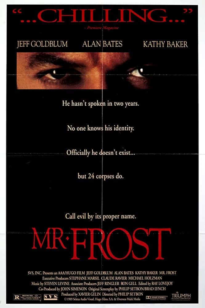 Plakat von "Der teuflische Mr. Frost"