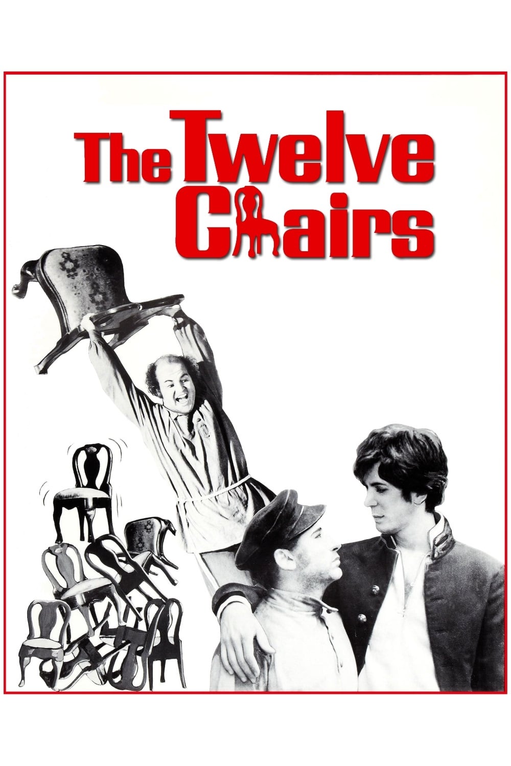 Plakat von "Die zwölf Stühle"