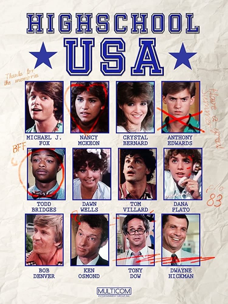 Plakat von "High School U.S.A."