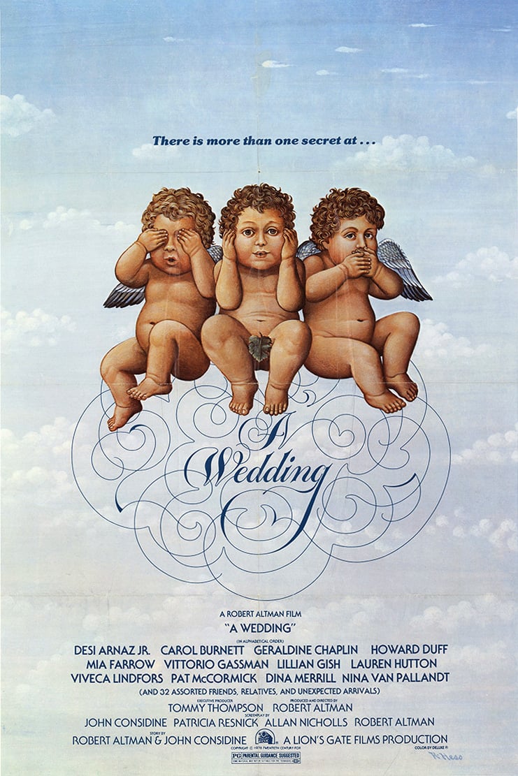 Plakat von "Eine Hochzeit"