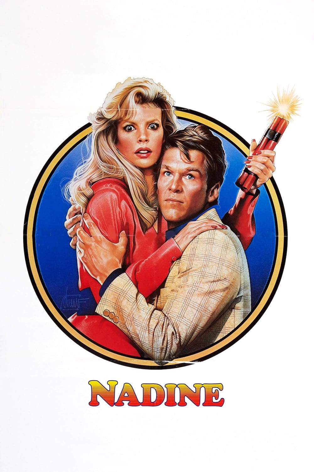 Plakat von "Nadine - Eine kugelsichere Liebe"