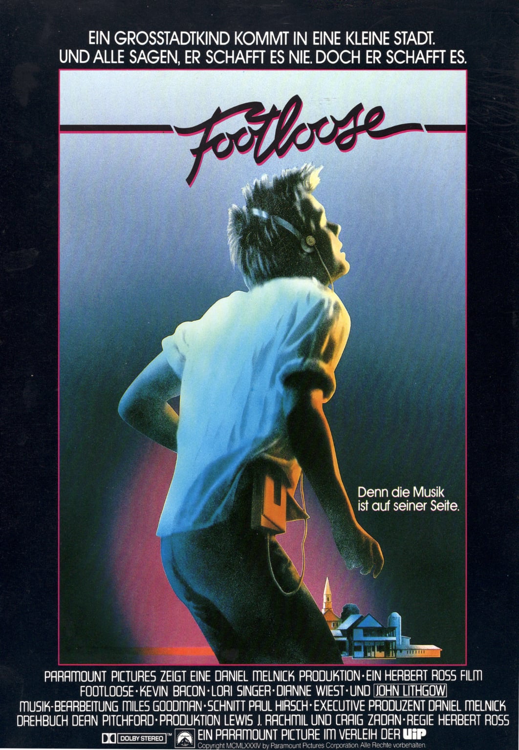 Plakat von "Footloose"
