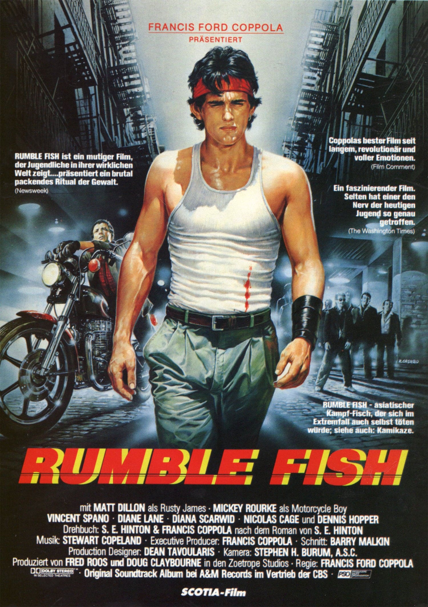 Plakat von "Rumble Fish"
