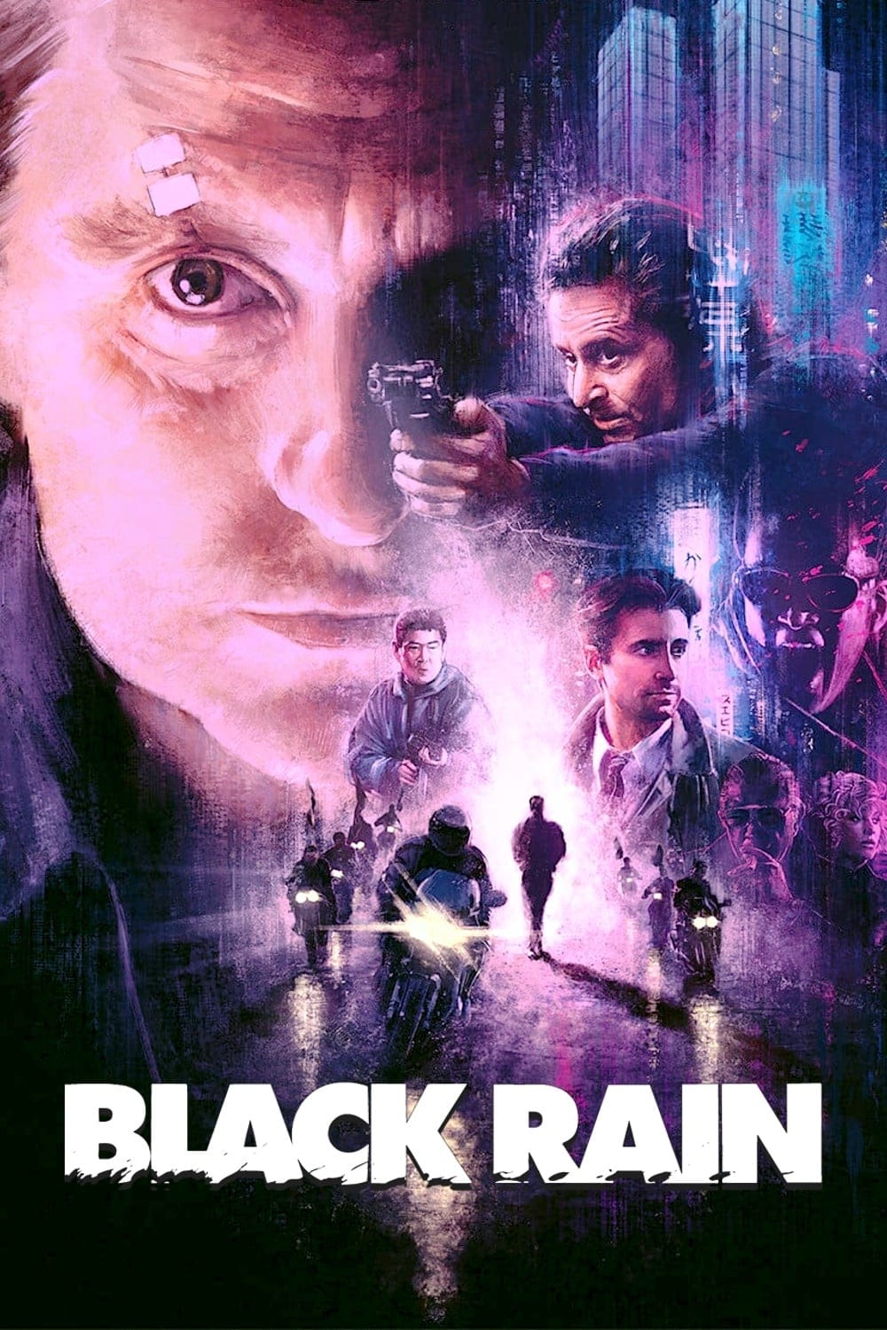 Plakat von "Black Rain"