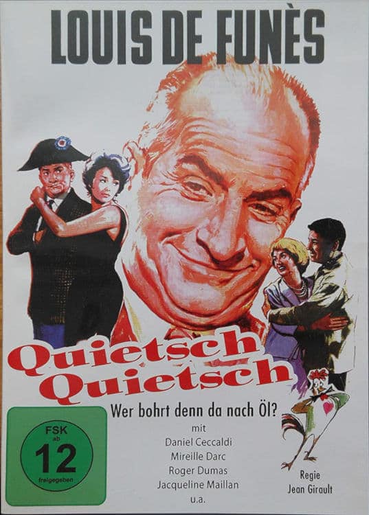 Plakat von "Quietsch ... Quietsch ... Wer bohrt denn da nach Öl?"