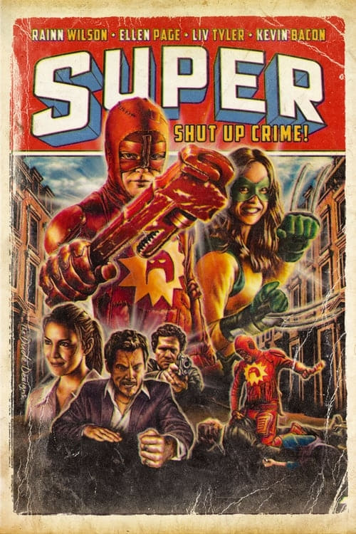 Plakat von "Super - Shut Up, Crime!"