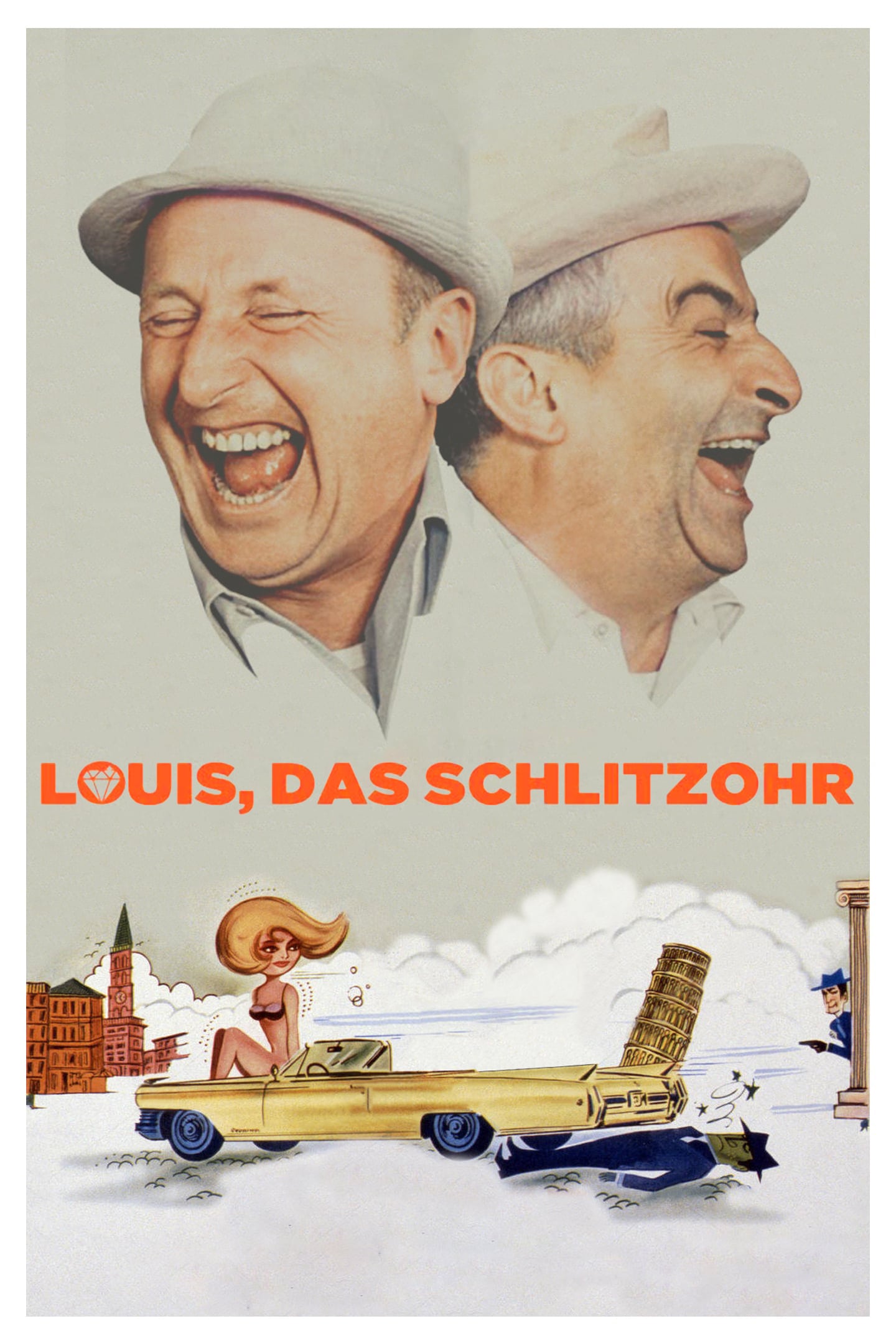 Plakat von "Louis, das Schlitzohr"