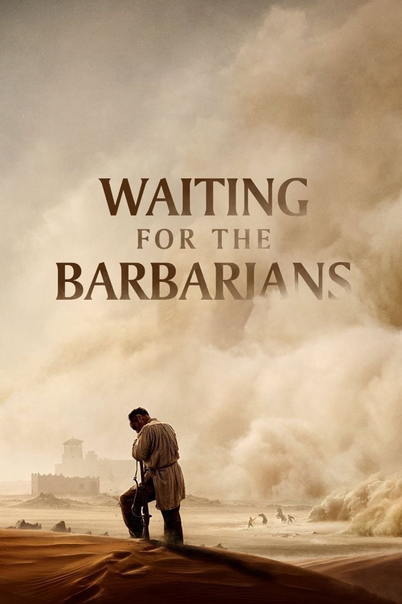 Plakat von "Waiting for the Barbarians"